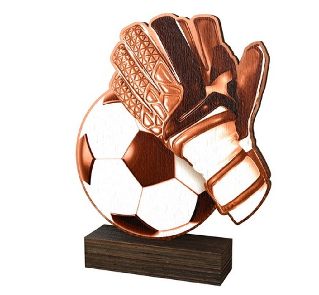 Dřevěná plaketa WF013 | Fotbal