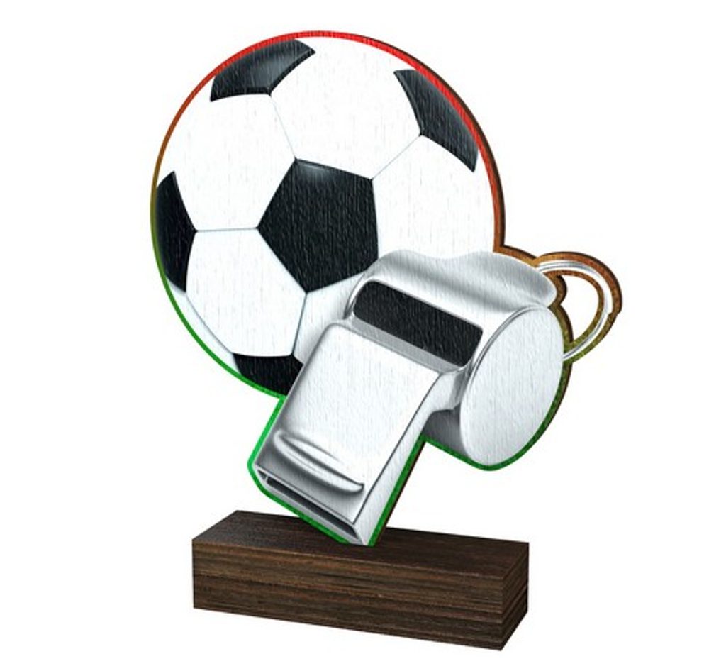 Dřevěná plaketa WF014 | Fotbal