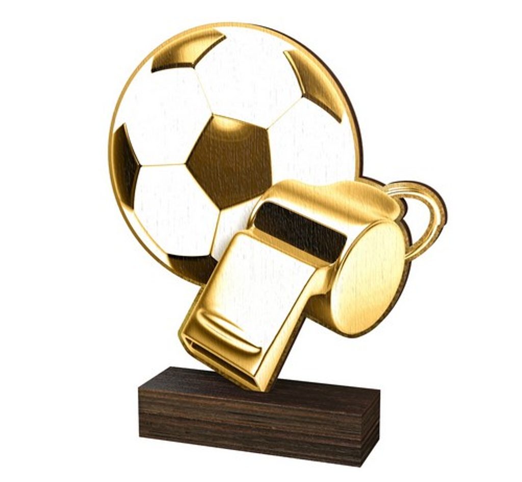 Dřevěná plaketa WF015 | Fotbal