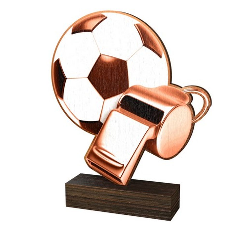 Dřevěná plaketa WF017 | Fotbal