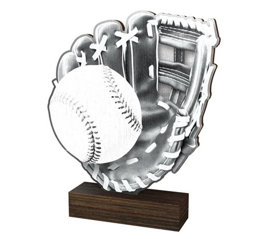 Dřevěná plaketa WF028 | Baseball