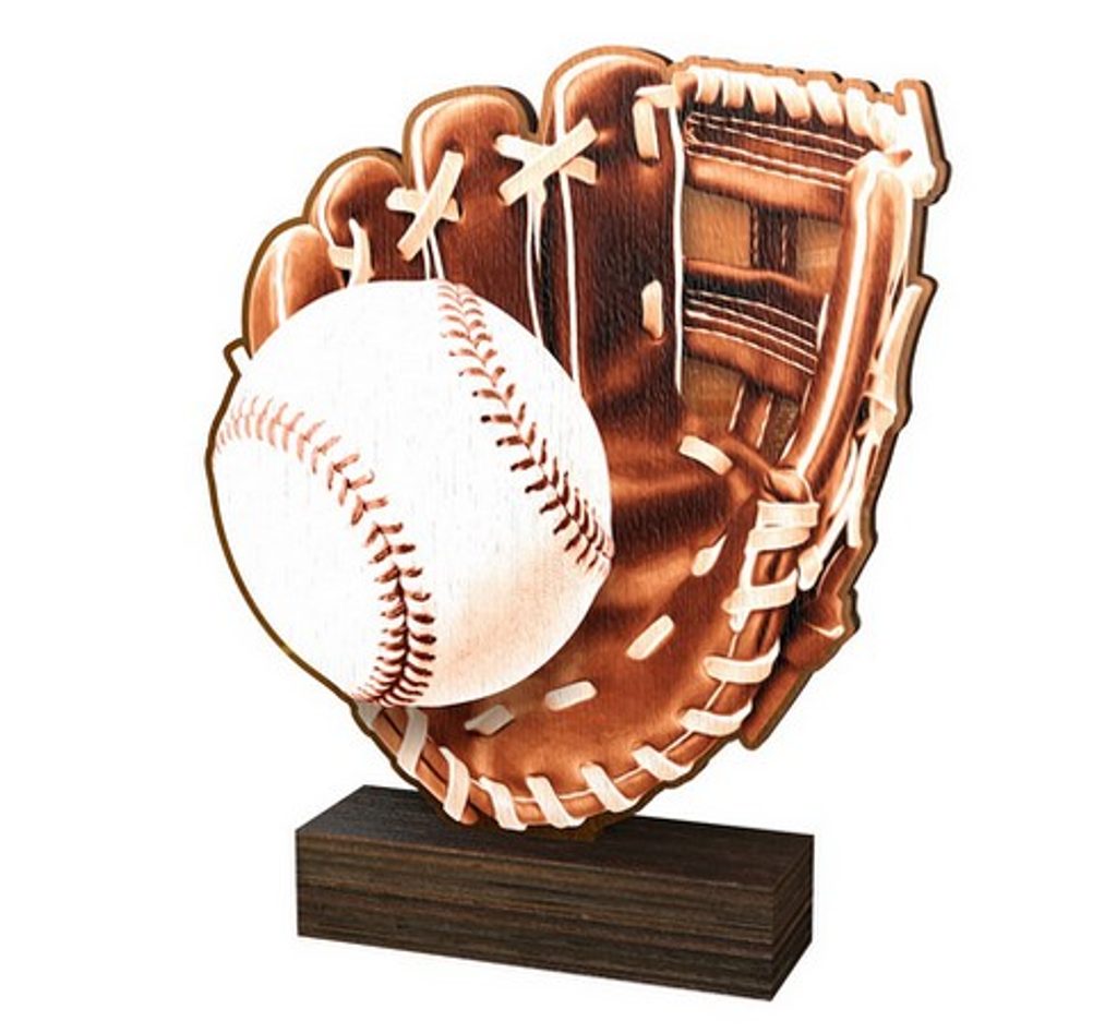 Dřevěná plaketa WF029 | Baseball