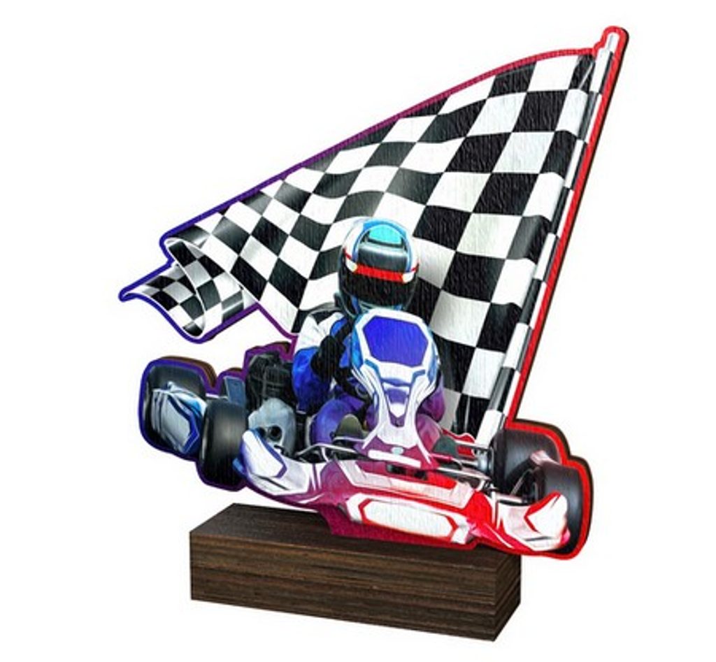 Dřevěná plaketa WF098 | Motorsport