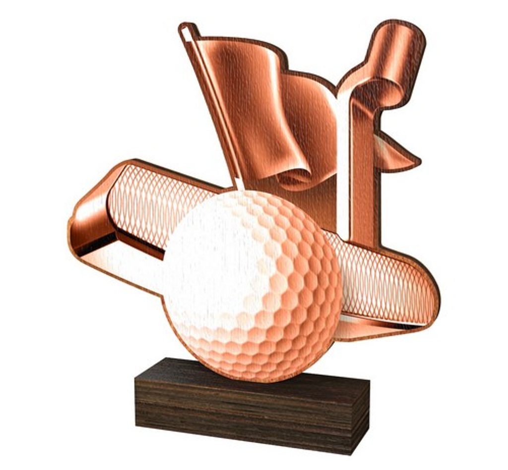 Dřevěná plaketa WF229 | Golf
