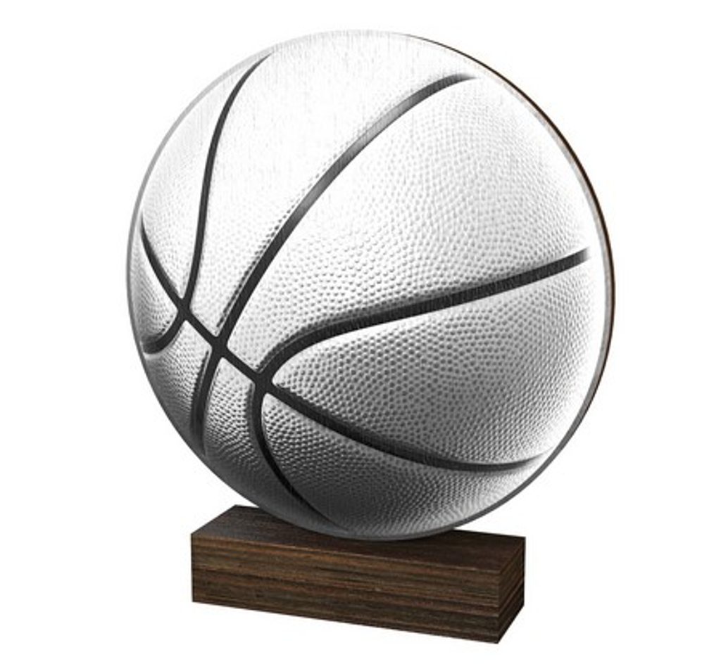 Dřevěná plaketa WF260 | Basketball