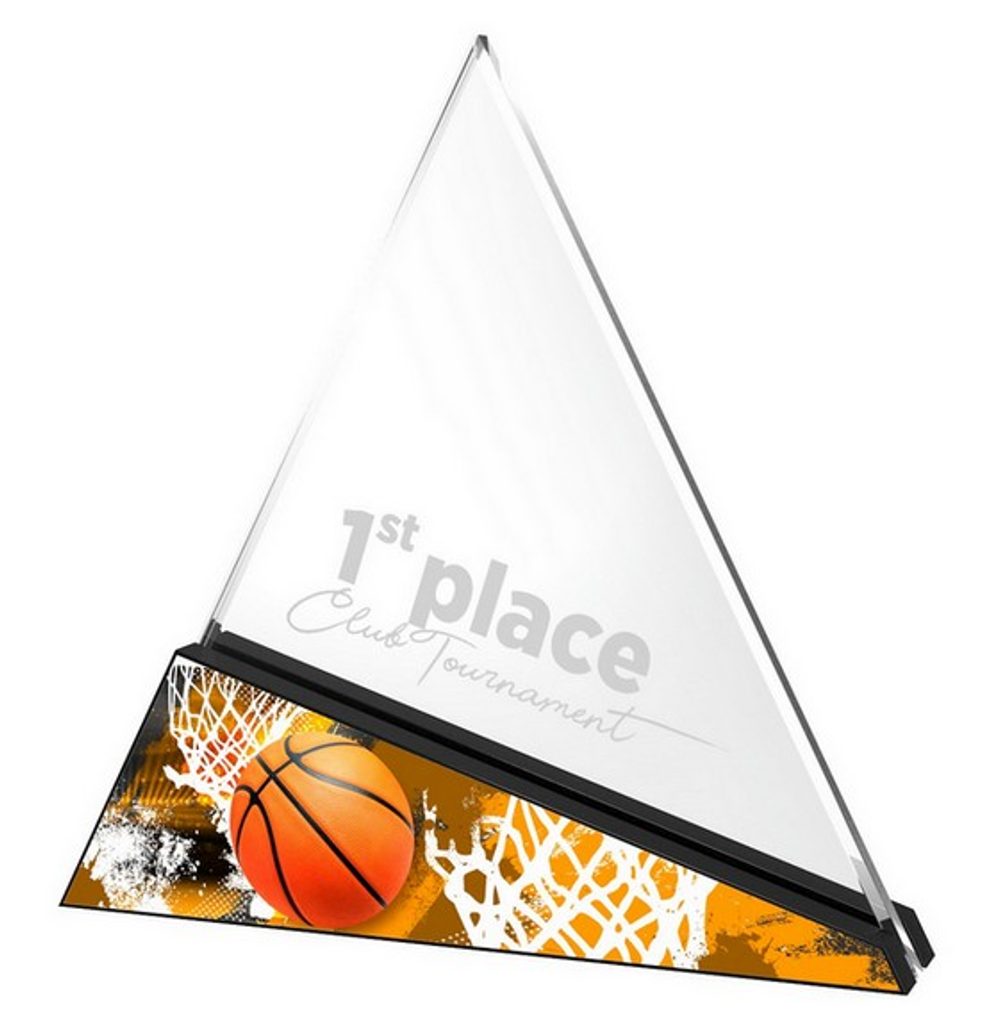 Akrylátová trofej APLA100M01 | Basketball