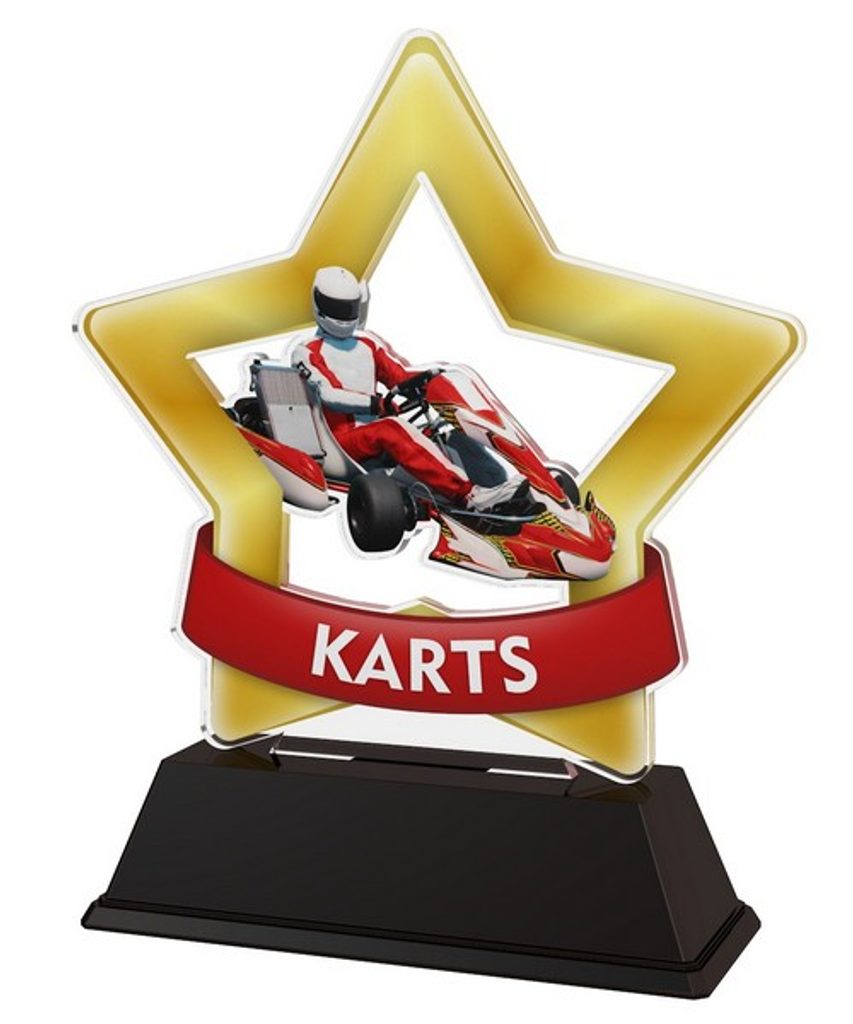Akrylátová trofej STAR001M19 | Motorsport