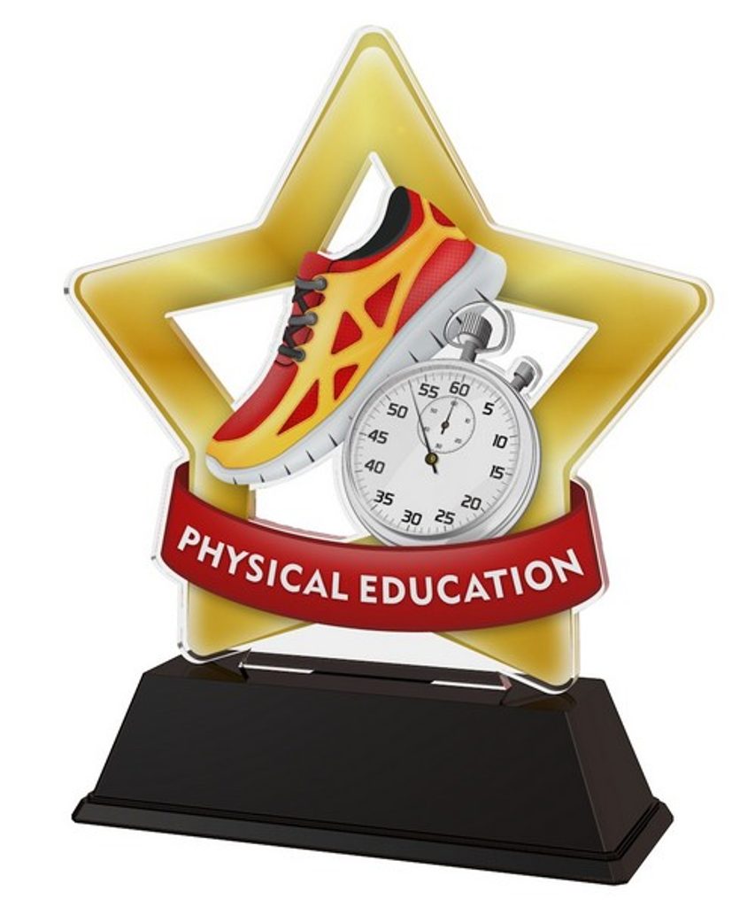 Akrylátová trofej STAR001M69 | Studium