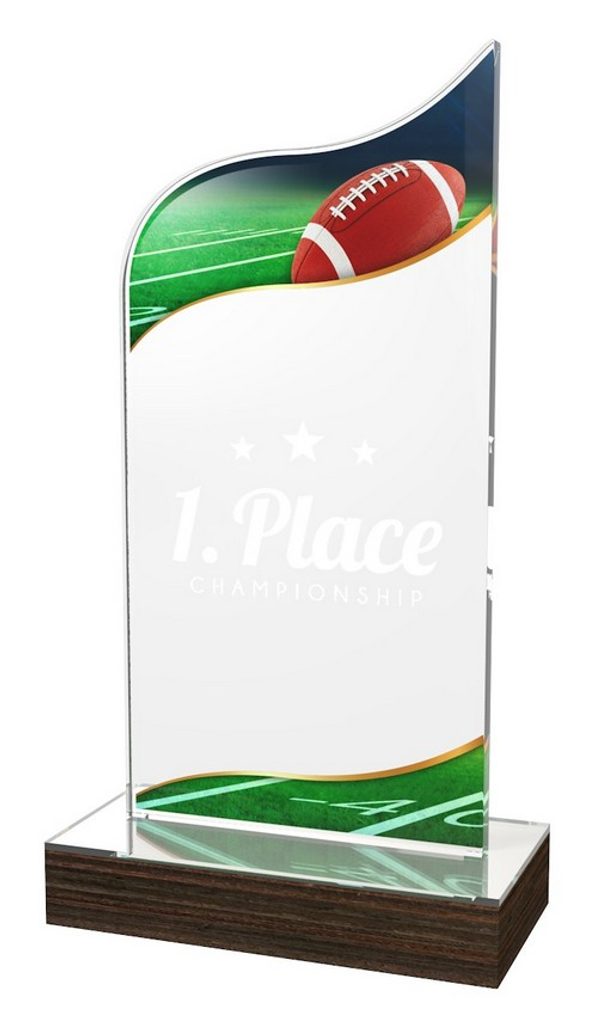 Akrylátová trofej WPLA521 | Americký fotbal
