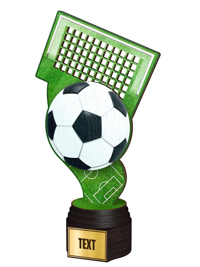 Dřevěná trofej ACTCW002 | Fotbal