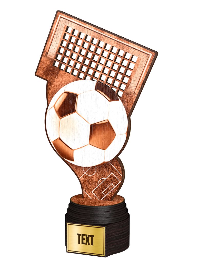 Dřevěná trofej ACTCWR006 | Fotbal