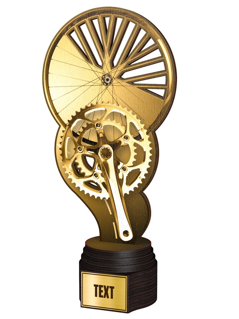 Dřevěná trofej ACTCWR022 | Cyklistika
