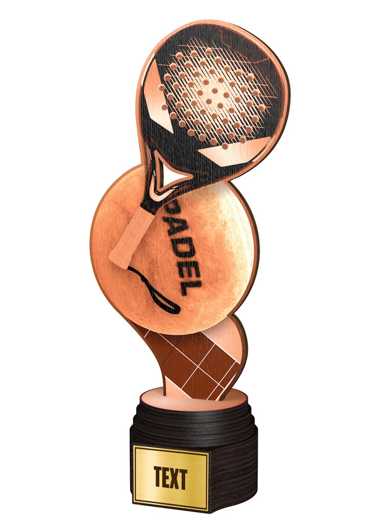 Dřevěná trofej ACTCWR060 | Padel