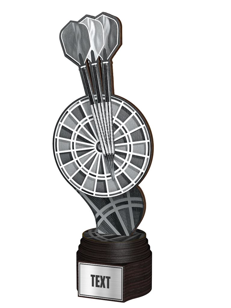 Dřevěná trofej ACTCWR080 | Šipky