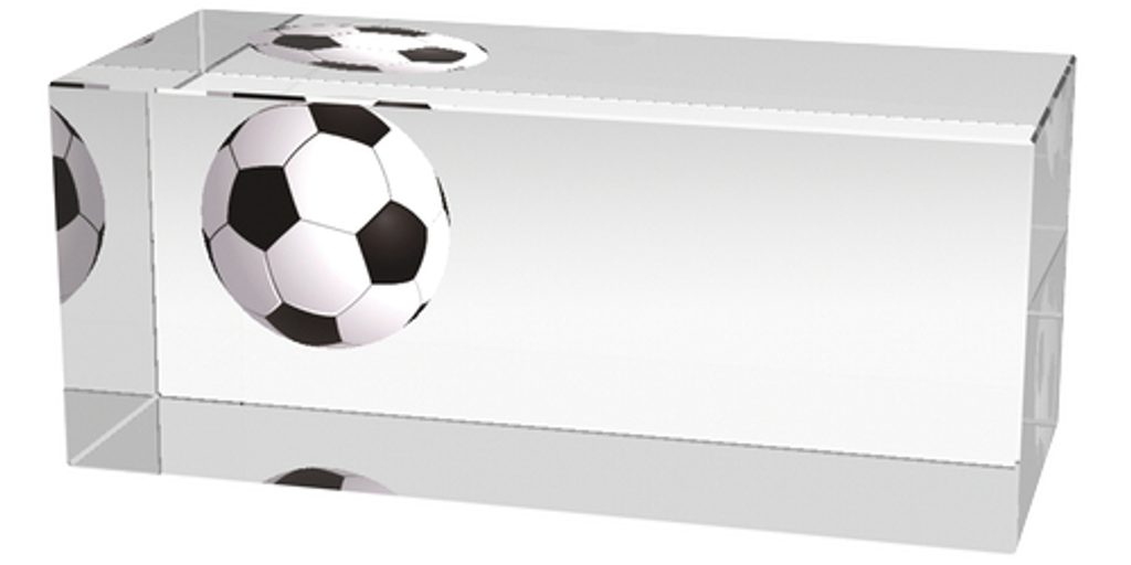 Skleněná trofej CR3066M1 | Fotbal