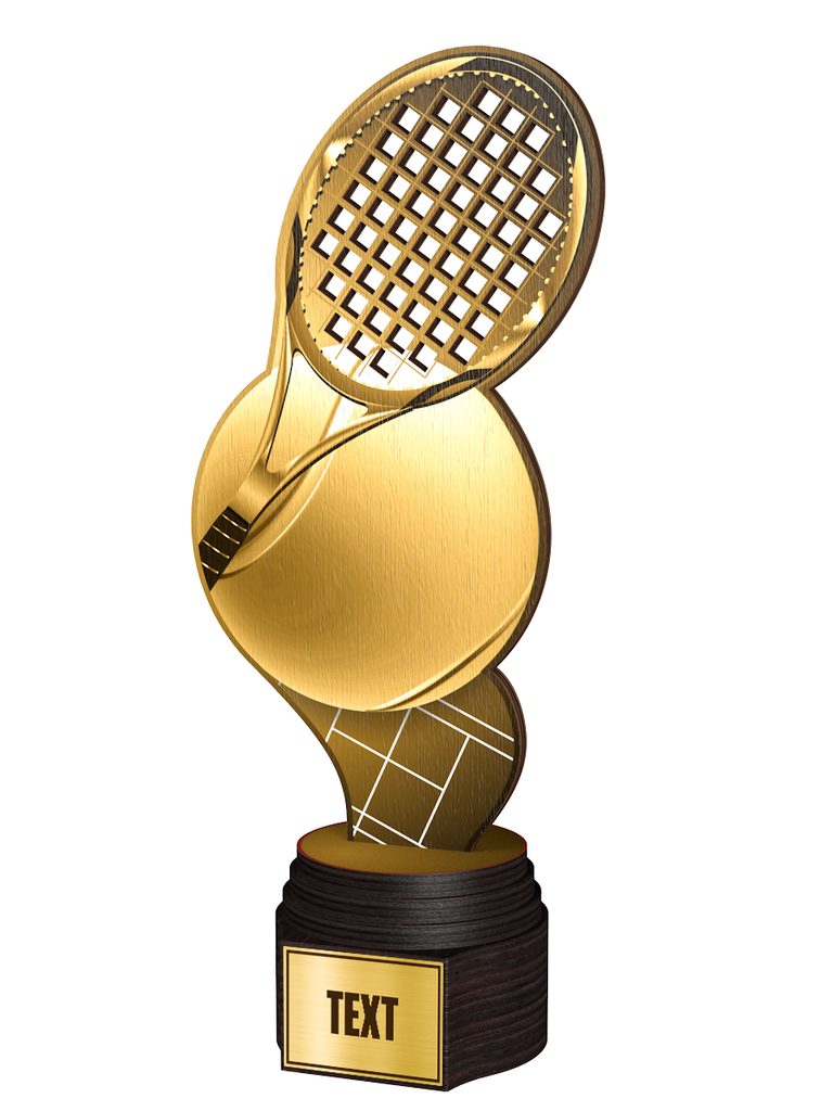 Dřevěná trofej ACTCWR088 | Tenis