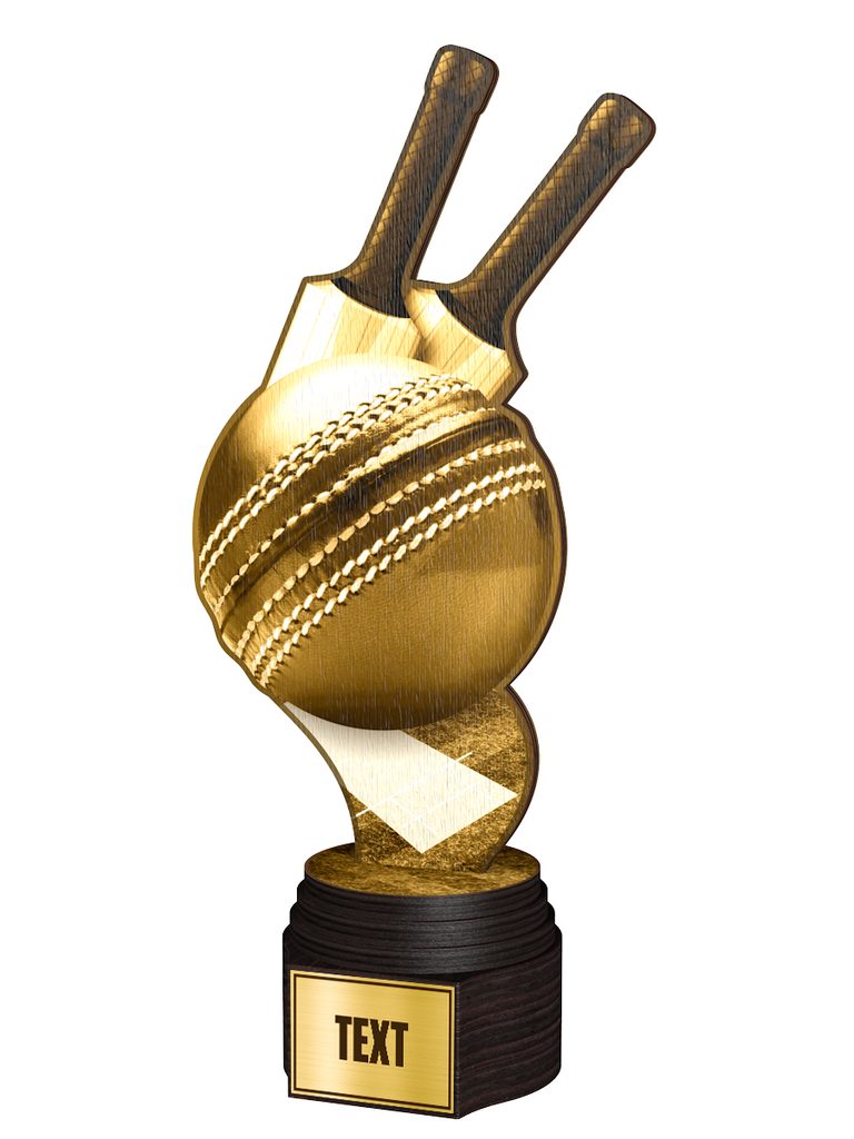 Dřevěná trofej ACTCWR103 | Cricket