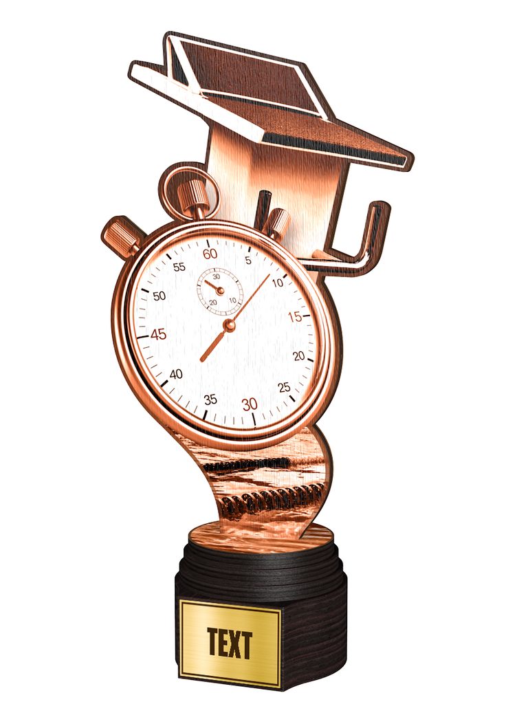 Dřevěná trofej ACTCWR129 | Plavání