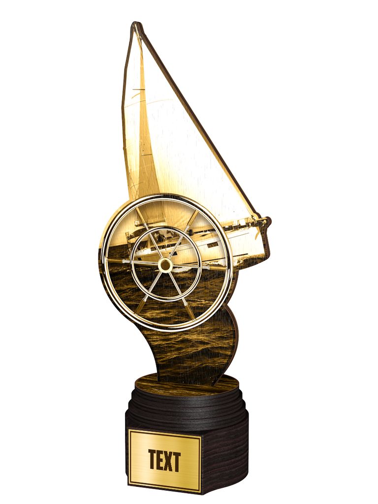 Dřevěná trofej ACTCWR130 | Vodní sporty