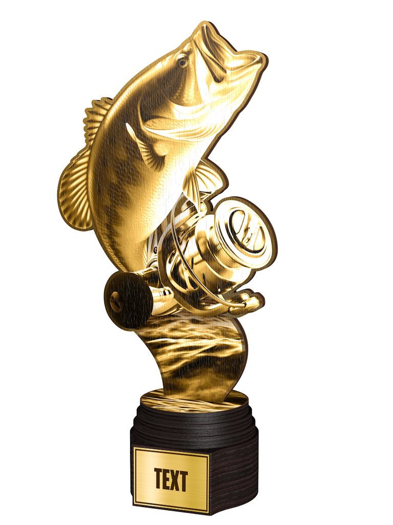 Dřevěná trofej ACTCWR139 | Rybaření