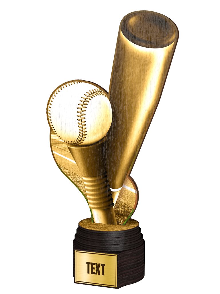 Dřevěná trofej ACTCWR142 | Baseball