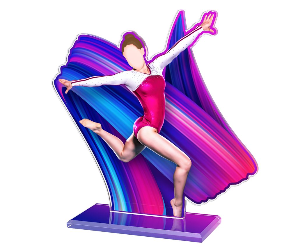 Akrylátová trofej AWF M25 | Gymnastika