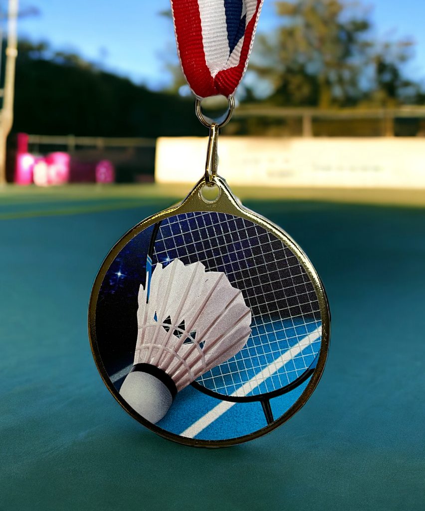 Kovová medaile MDLMAXM09 | Badminton