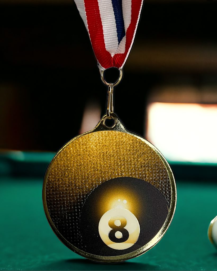 Kovová medaile MDLRMAXM48 | Billiard