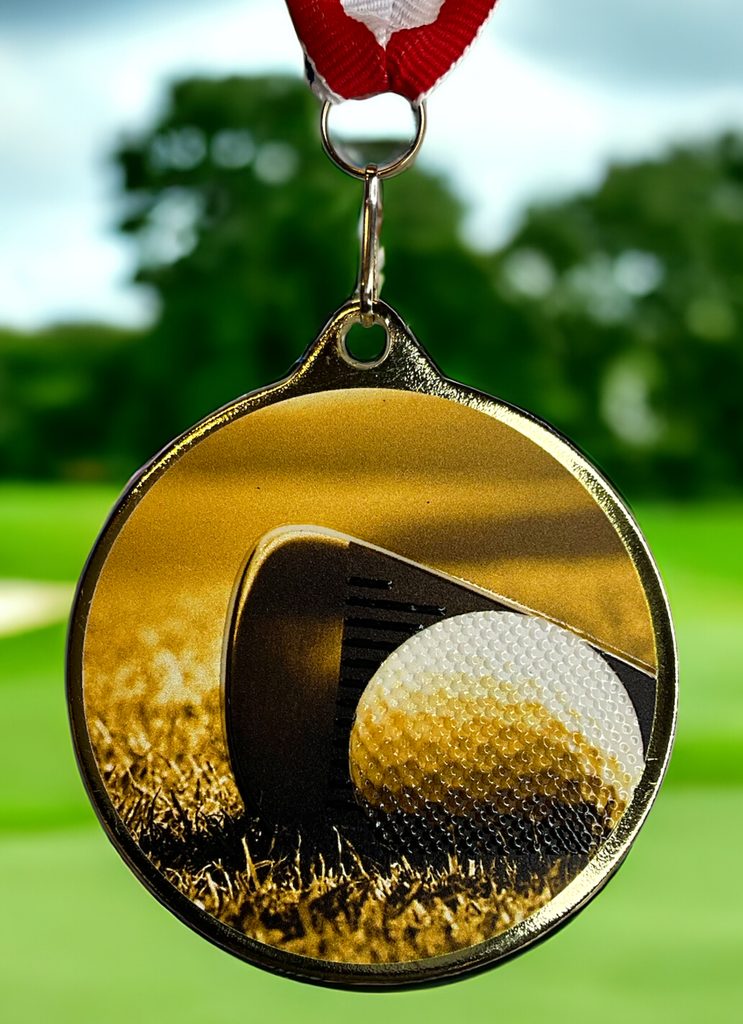 Kovová medaile MDLRMAXM12 | Golf