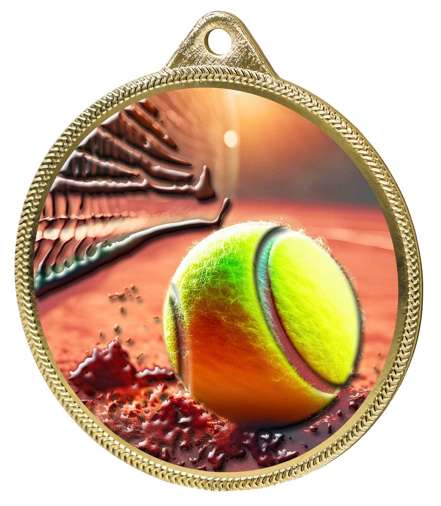 Kovová medaile MDL001M04 | Tenis