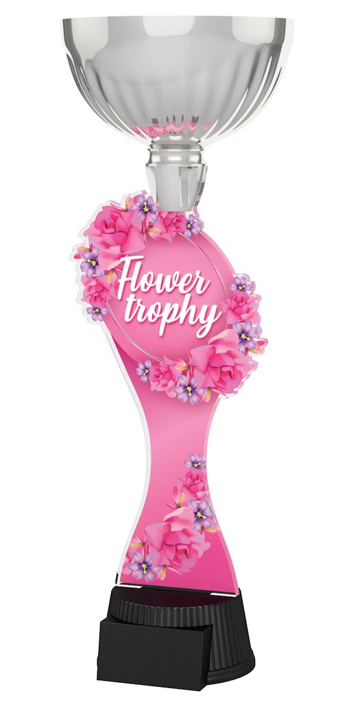 Akrylátová trofej ACUPCSM113 | Květinová edice