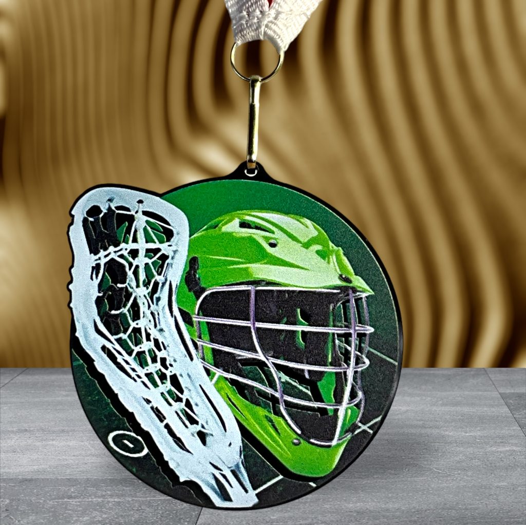 Akrylátová medaile MDABL M32 | Lacrosse