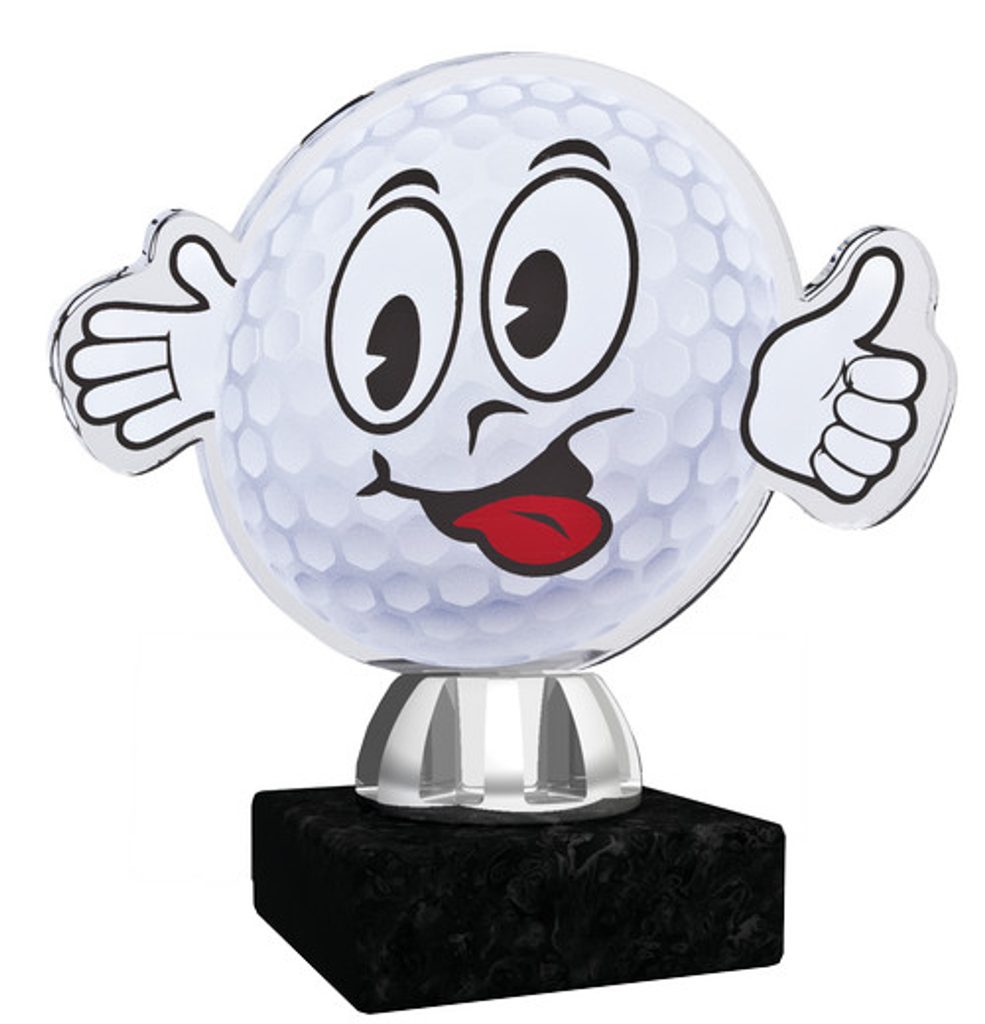 Akrylátová trofej ACL38N | Golf