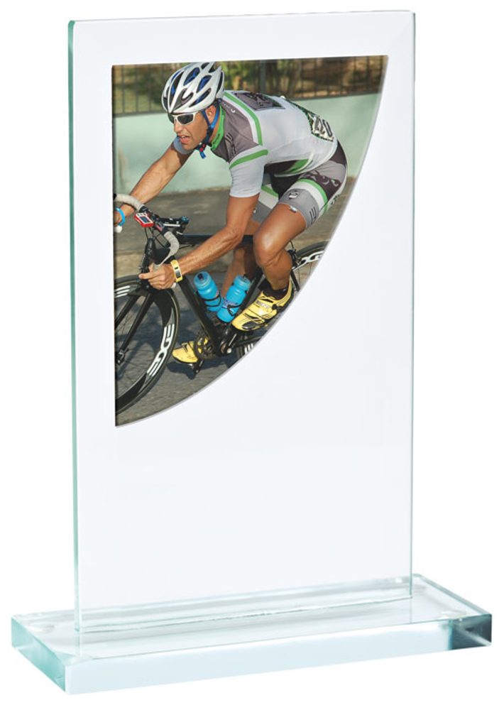 Skleněná trofej CR3061M14 | Cyklistika