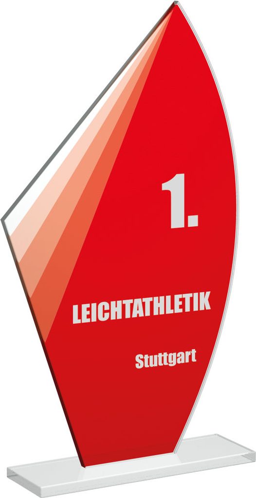 Skleněná trofej CR20188