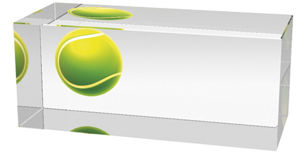 Skleněná trofej CR3066M2 | Tenis