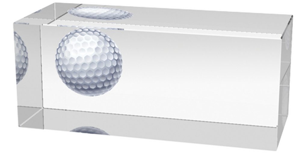 Skleněná trofej CR3066M4 | Golf