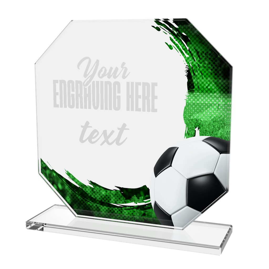 Skleněná trofej CR2024302M10 | Fotbal
