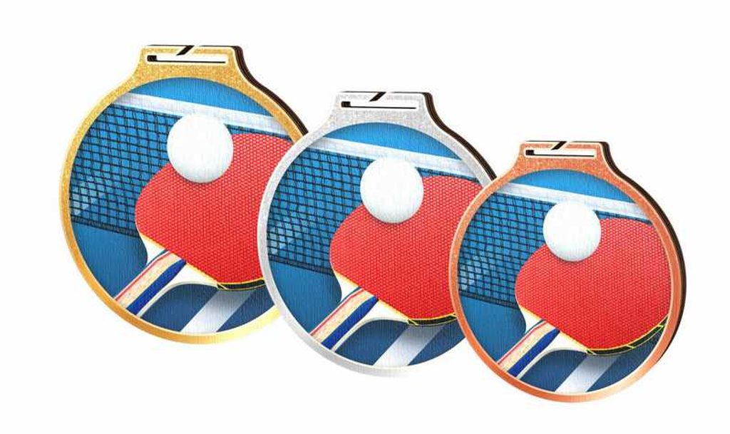 Medaile MDAW002M60 | Stolní tenis