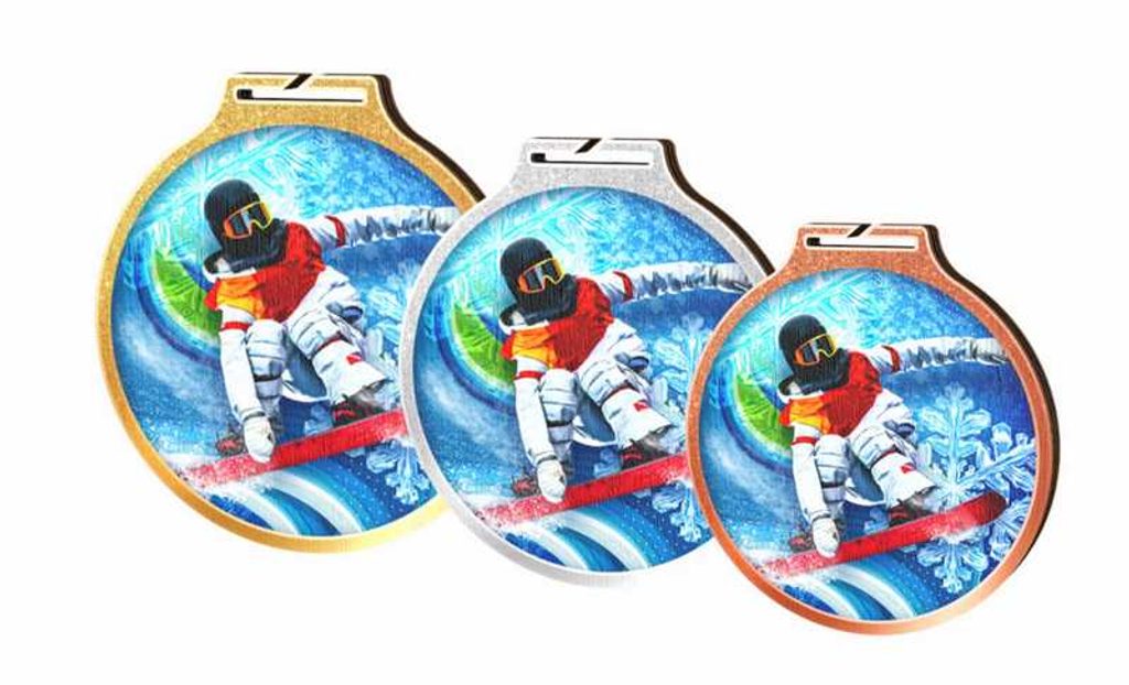 Medaile MDAW002M70 | Snowboard
