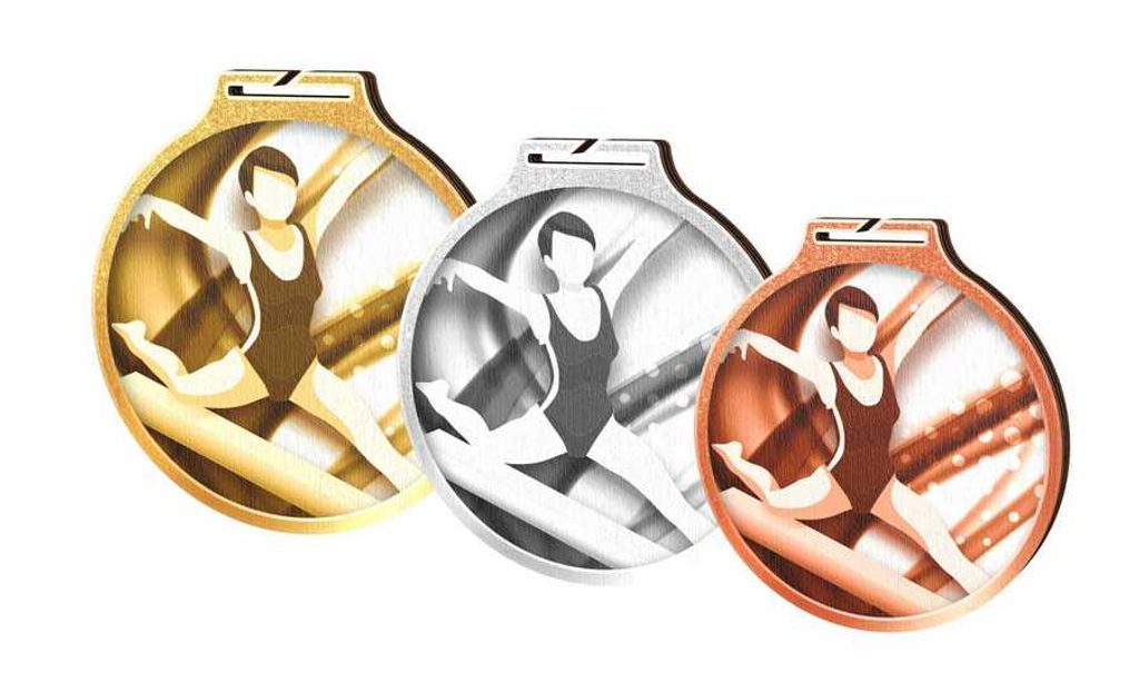 Medaile MDAWR002M45 | Gymnastika