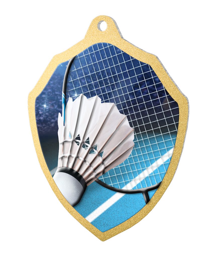 Kovová medaile MDM02M09 | Badminton