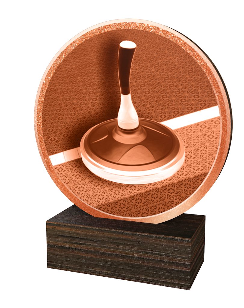 Dřevěná plaketa TFRW863 | Eisstock