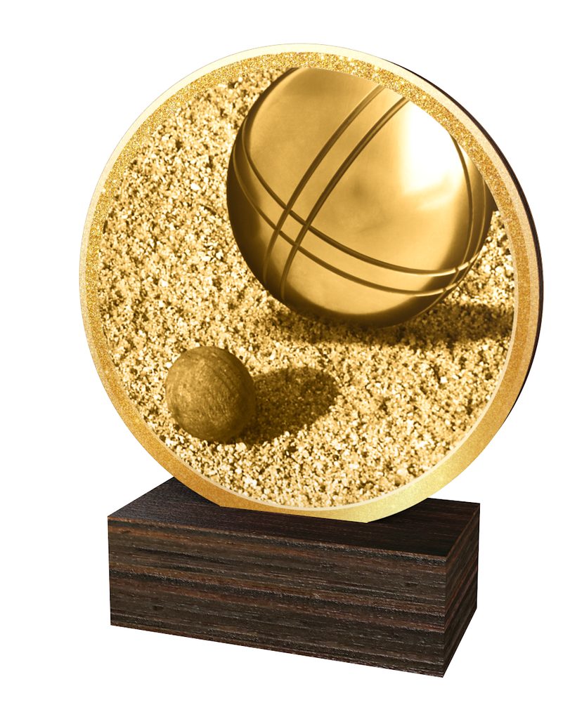 Dřevěná plaketa TFRW889 | Petanque