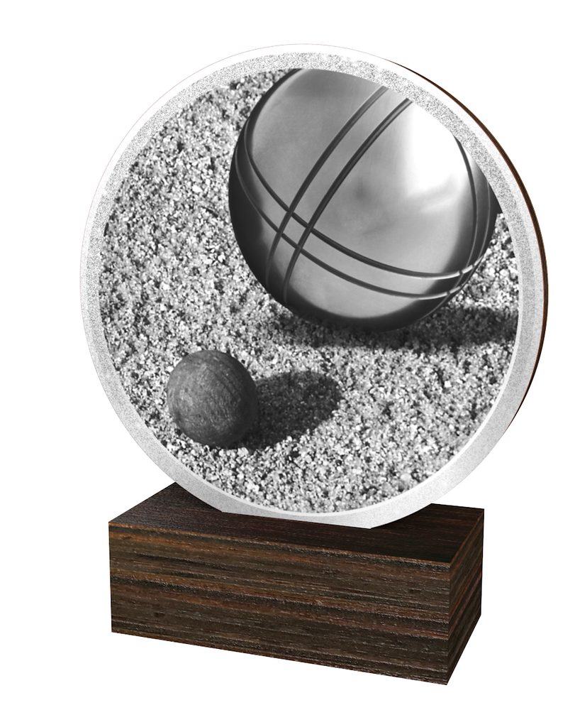 Dřevěná plaketa TFRW890 | Petanque