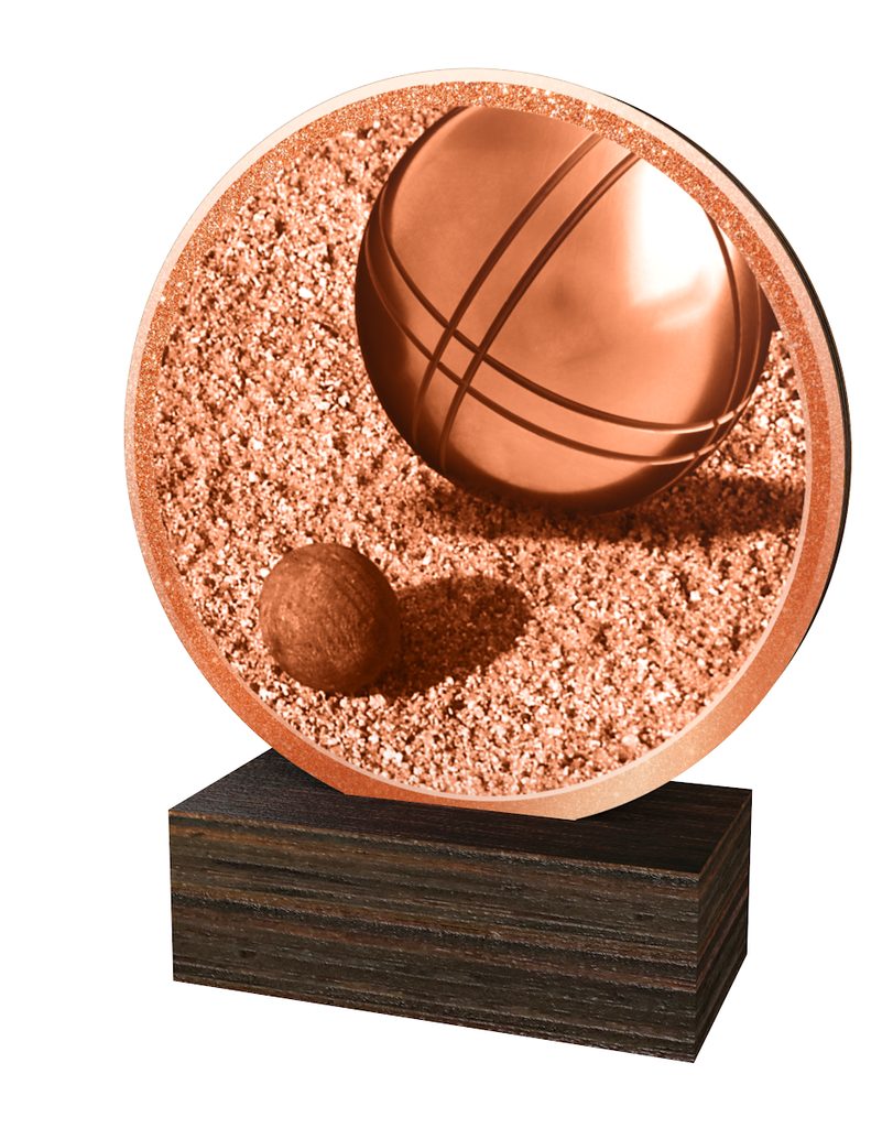 Dřevěná plaketa TFRW891 | Petanque