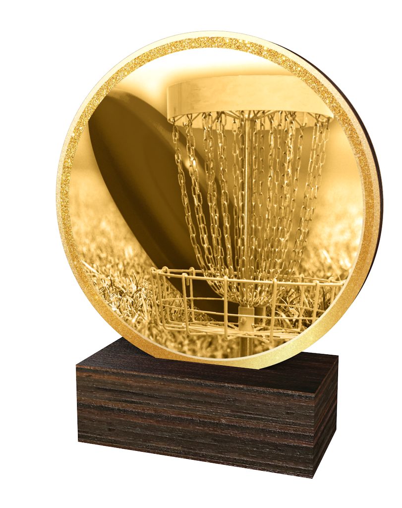 Dřevěná plaketa TFRW917 | Discgolf