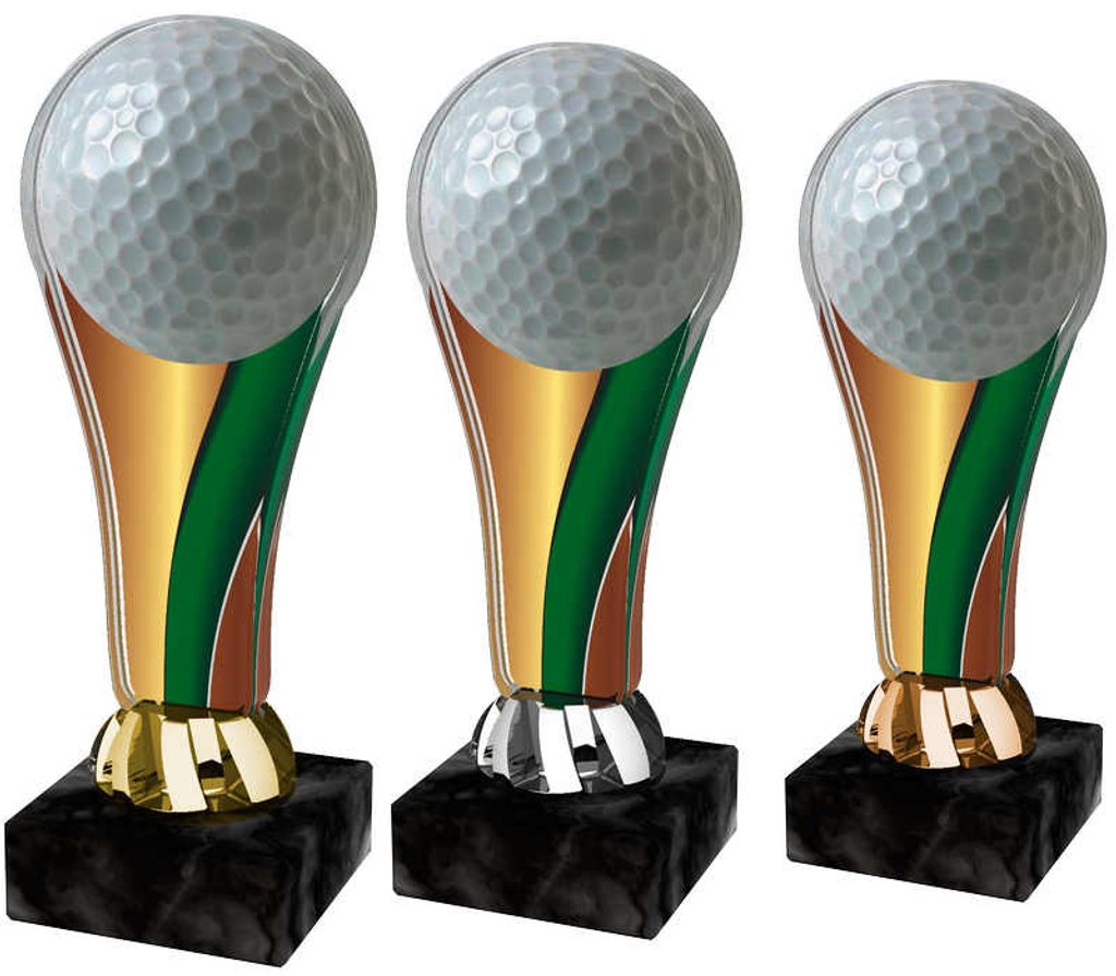 Akrylátová trofej ACL2100M13 | Golf