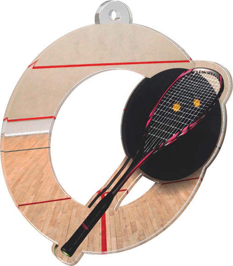 Akrylátová medaile MDA0010M19 | Squash