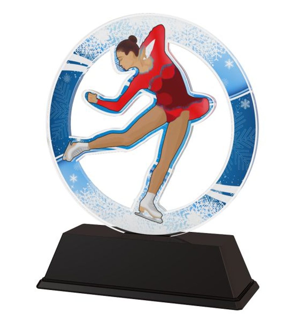 Akrylátová trofej CBCUS001M10 | Krasobruslení